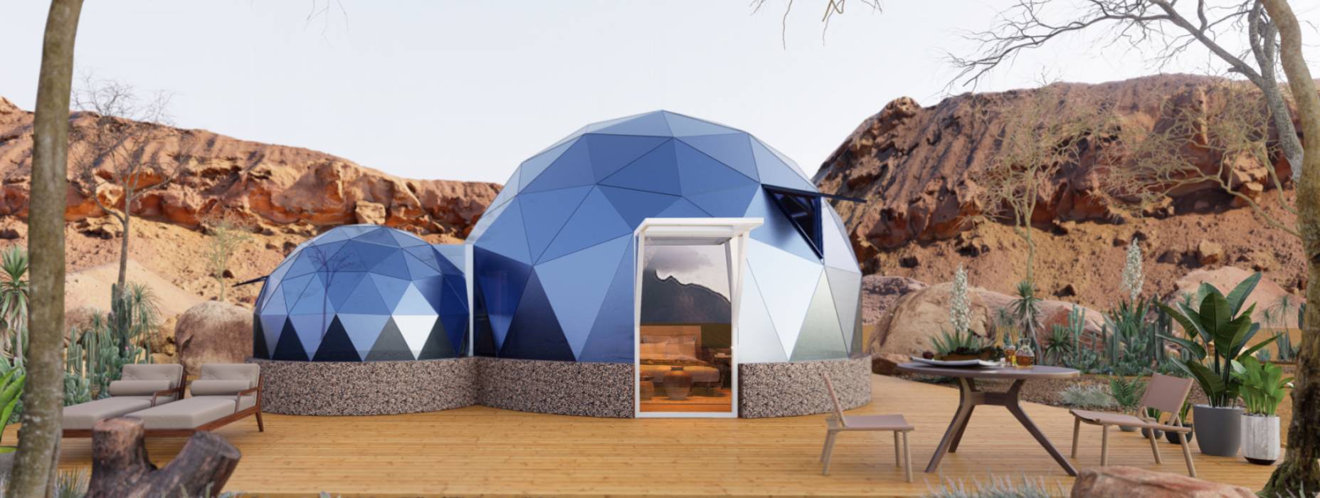 彭泽县球形智能光伏玻璃星空房